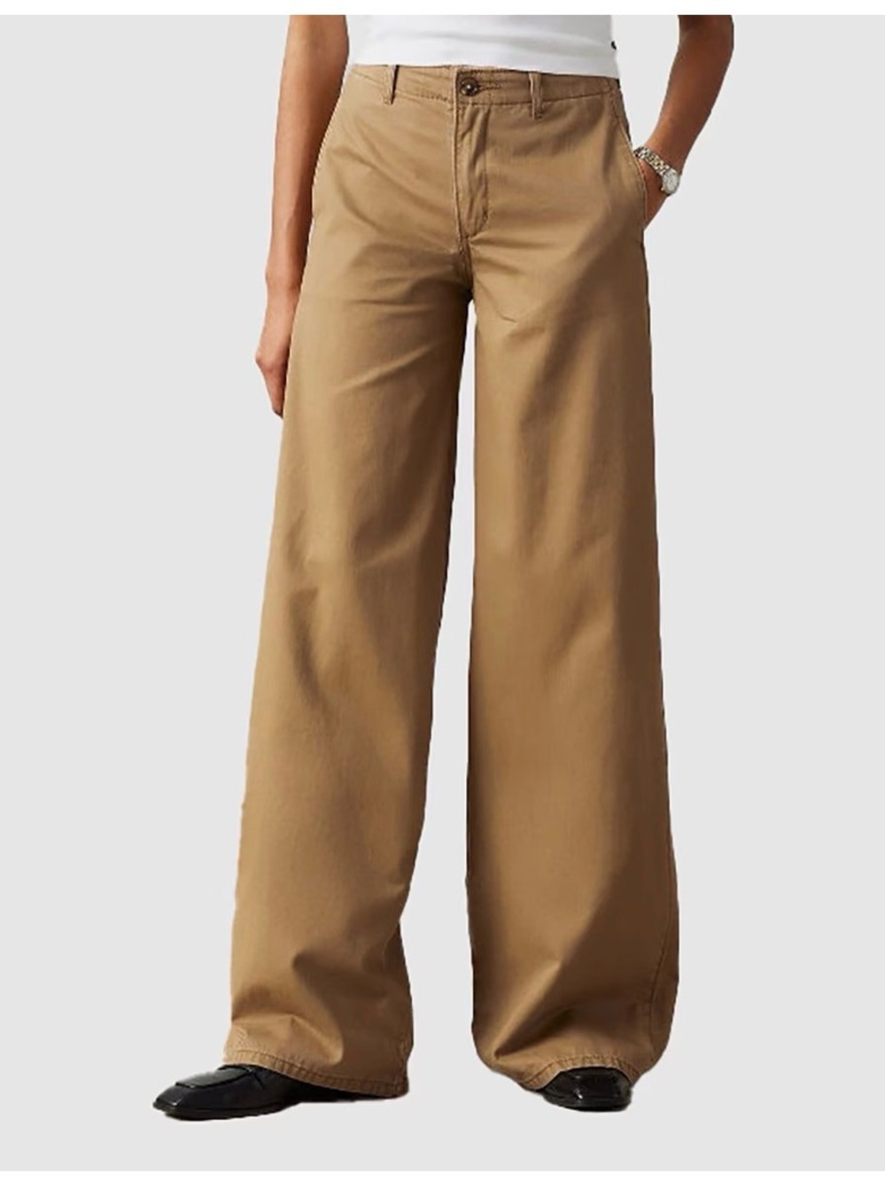 Levi Strauss Wide Leg Women's Pants in size 30 hundred percent cotton